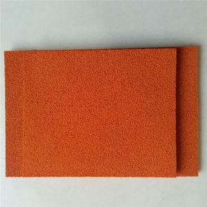 Rengöring Orange Naturgummi svampskum Pad